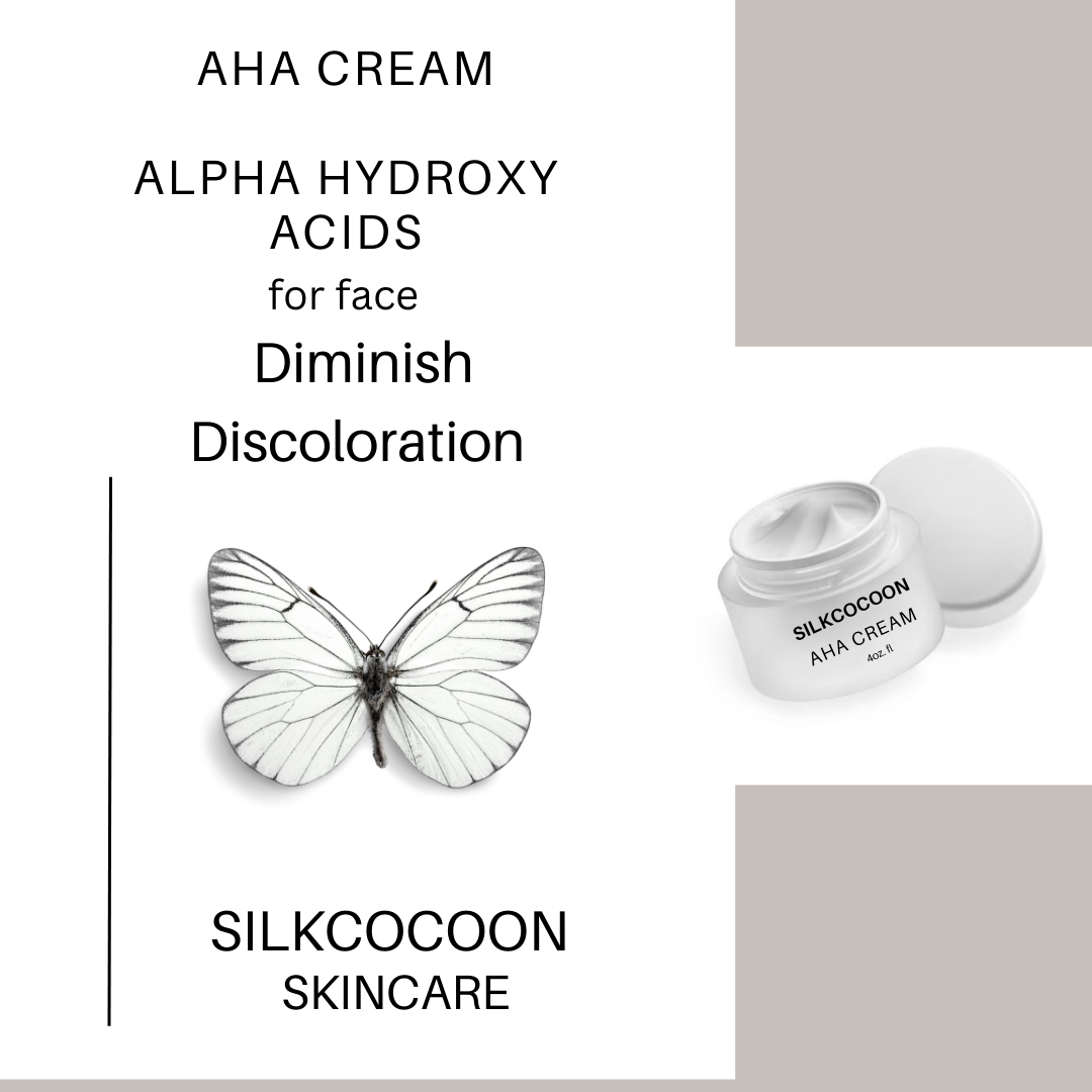 AHA  CREAM  Renewal Moisturizer - SILKCOCOON SKINCARE 