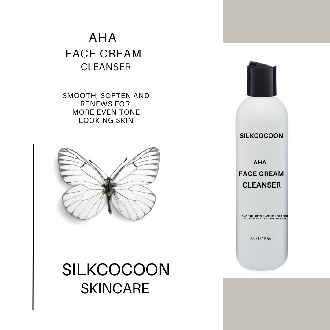 AHA Face Cleanser - SILKCOCOON SKINCARE 
