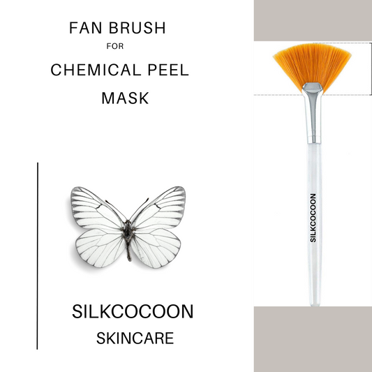 Fan Treatment Brush - SILKCOCOON SKINCARE 