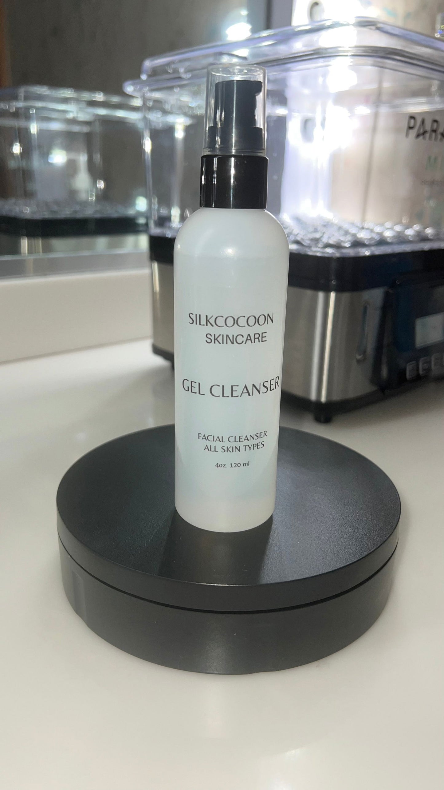 Gel Facial Cleanser All Skin Types - SILKCOCOON SKINCARE 