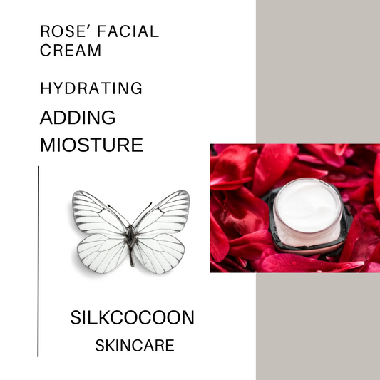 Rose’ Facial Cream - SILKCOCOON SKINCARE 
