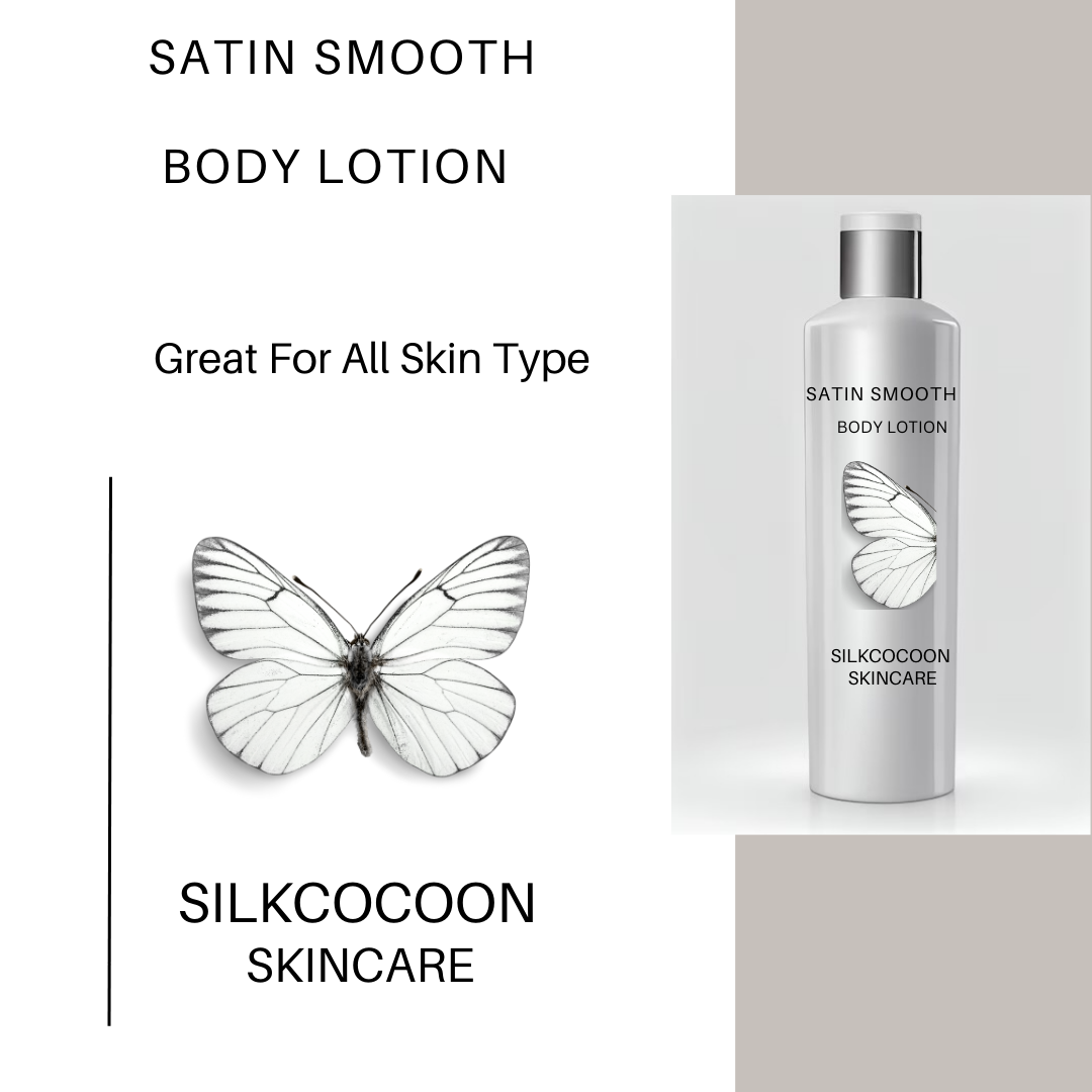 Satin Smooth Body Lotion - SILKCOCOON SKINCARE 
